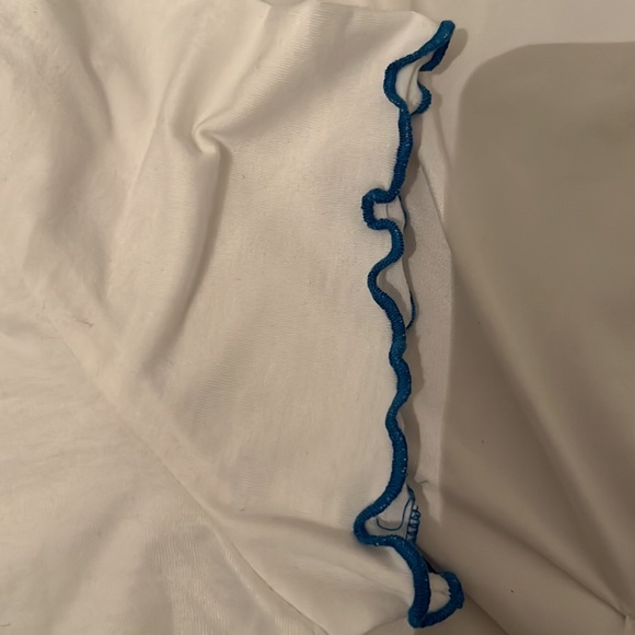 SHEIN Butterfly Ribbed Cropped Tee - Picture 3 of 4